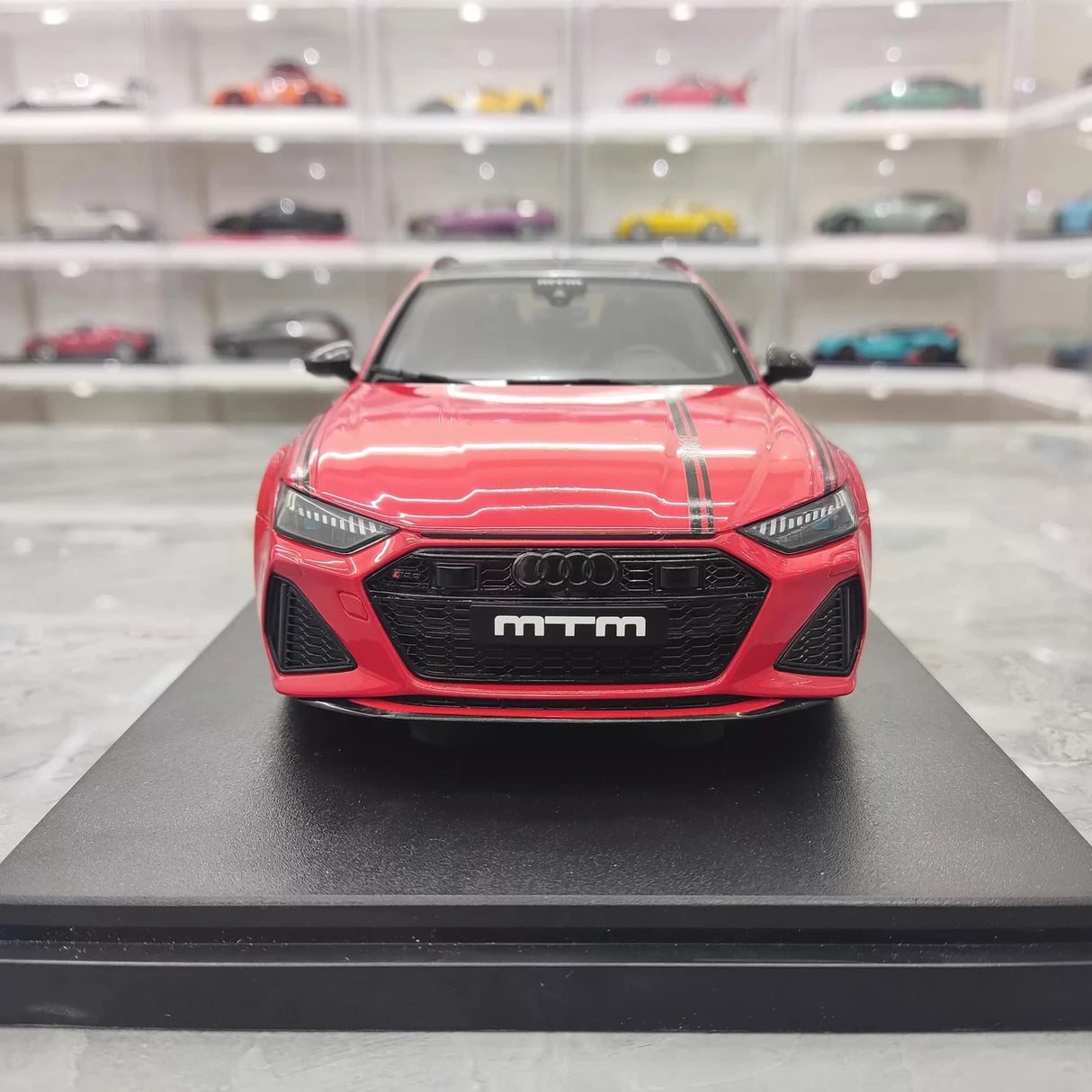GT Spirit Audi 2021 RS6 C8 MTM Red 1:18 – Collectible Resin Model Resin