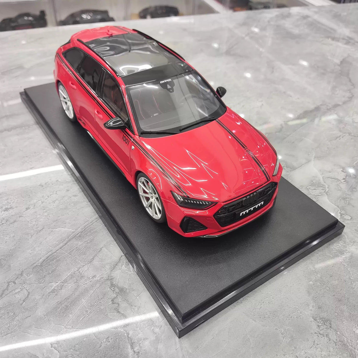 GT Spirit Audi 2021 RS6 C8 MTM Red 1:18 – Collectible Resin Model Resin