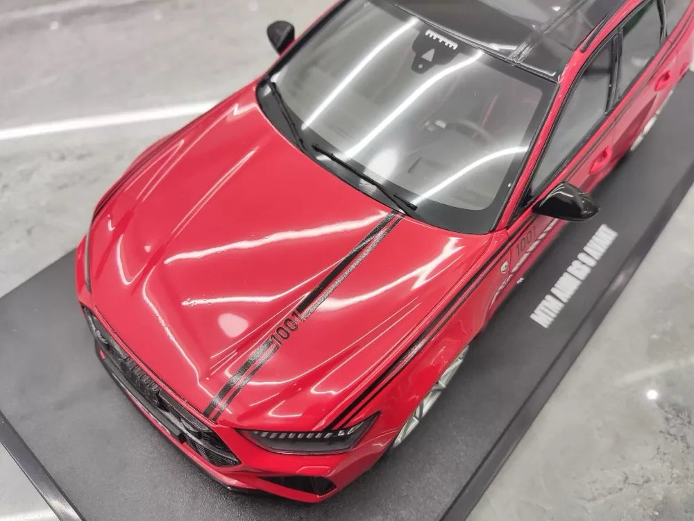 GT Spirit Audi 2021 RS6 C8 MTM Red 1:18 – Collectible Resin Model Resin