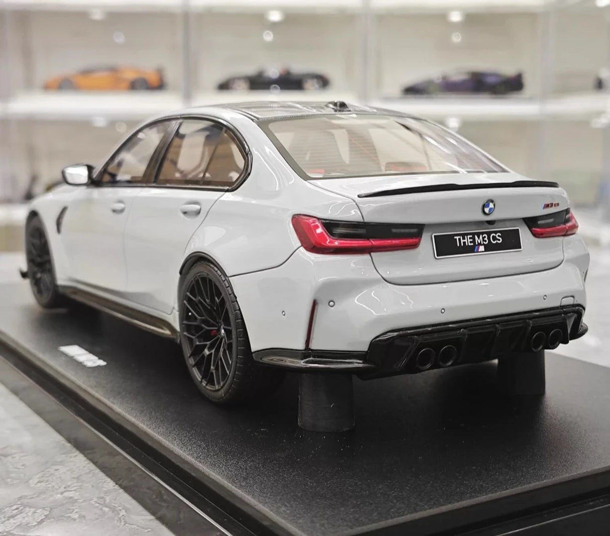 GT Spirit BMW 2023 M3 CS Gray 1:18 – kolekcjonerska żywica modelowa