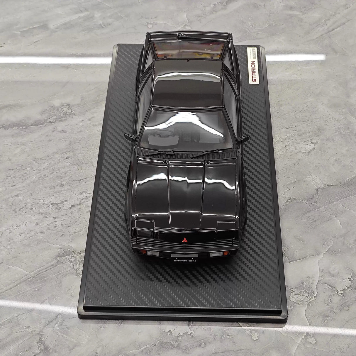 Ignition Mitsubishi 1983 Starion 2600 GSR-VR Black 1:18 – Verzamelbare resin modelresin resin