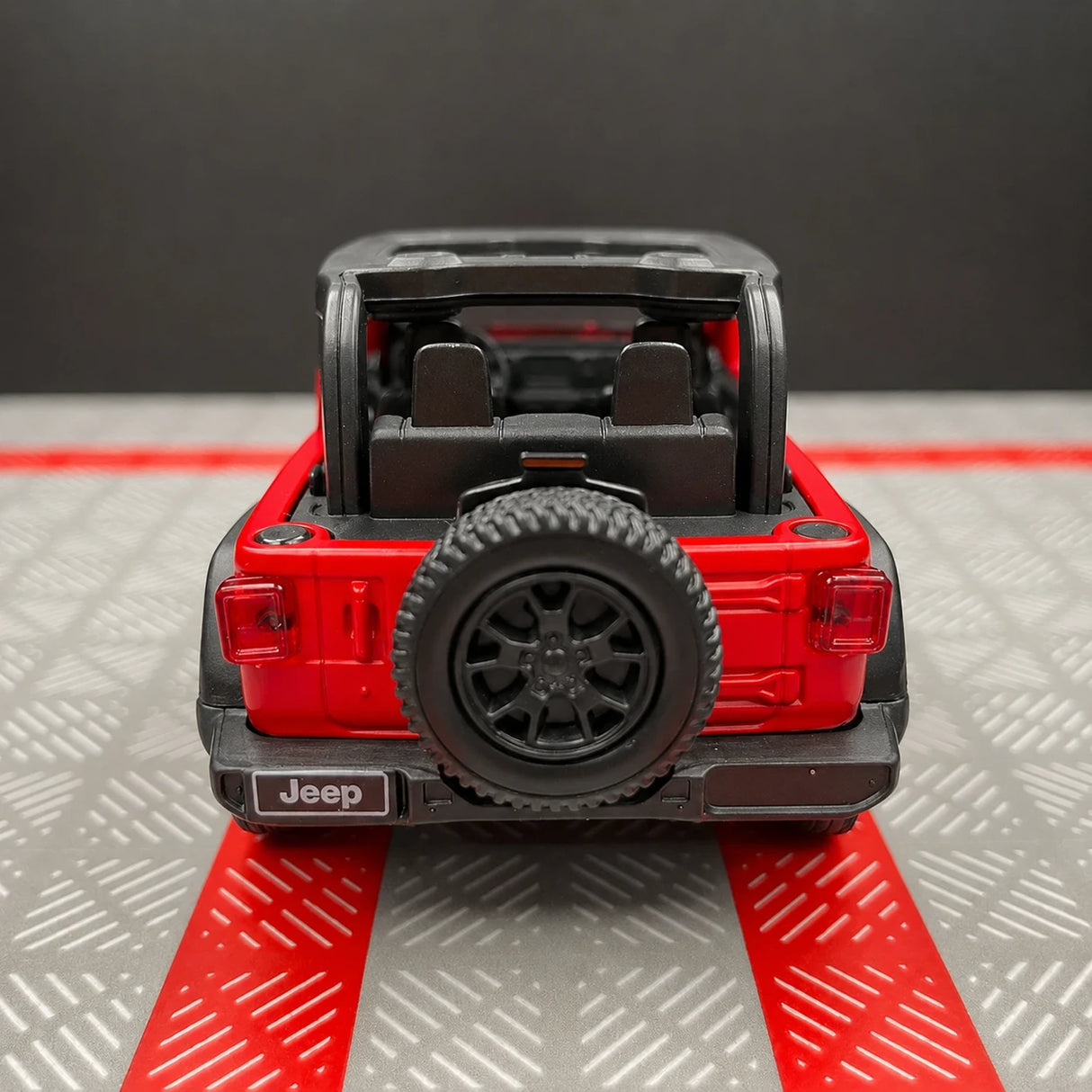 Jeep 2018 Wrangler Rubicon 레드 1:36 – 다이캐스트 디스플레이 모델 다이캐스트