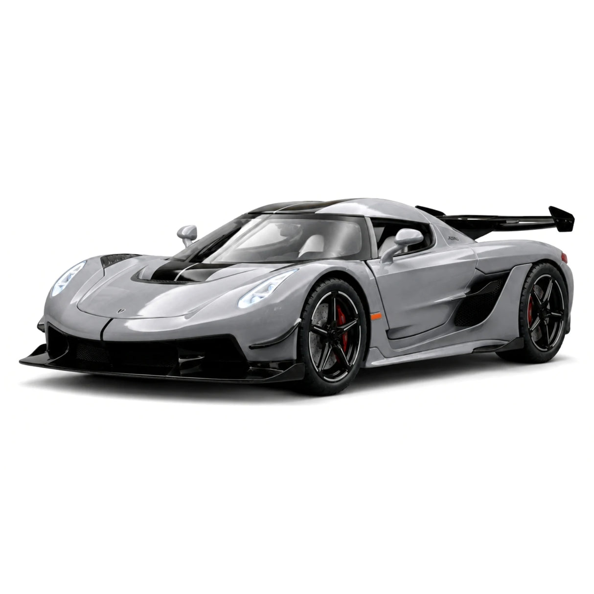 Koenigsegg 2021 Jesko Attack grijs 1:24 – diecast displaymodel