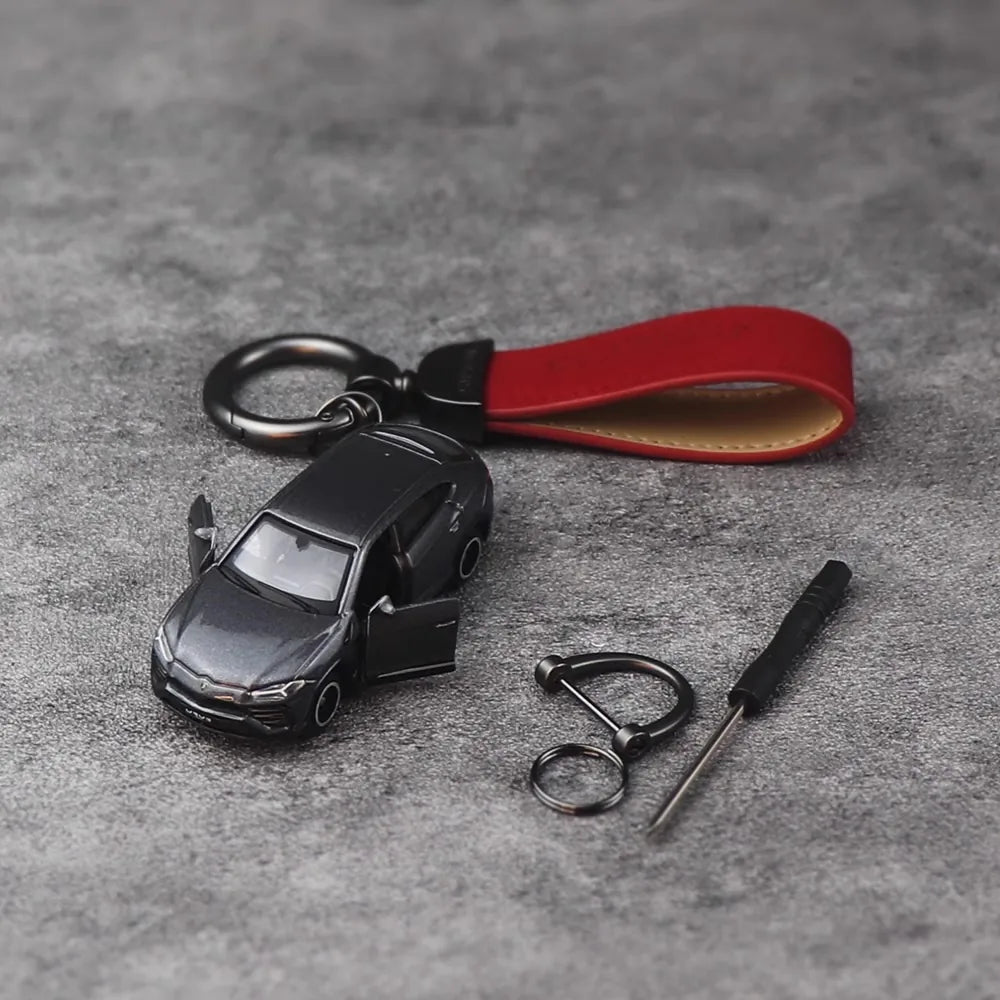 Lamborghini Urus Grey Keychain 1:64 Model Car Keychain