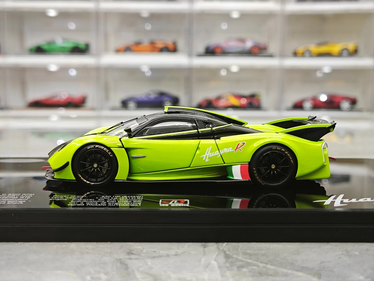 LCD Pagani 2021 Huayra R 그린 1:43 – 수집용 다이캐스트 모델 다이캐스트