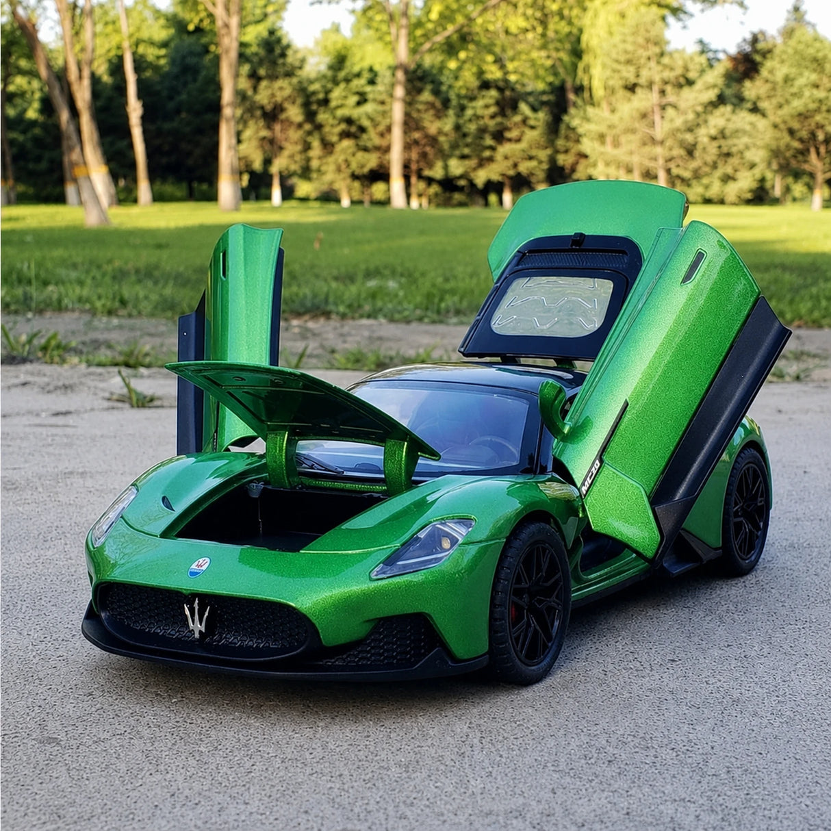 Maserati 2020 MC20 그린 1:24 – 다이캐스트 디스플레이 모델 다이캐스트