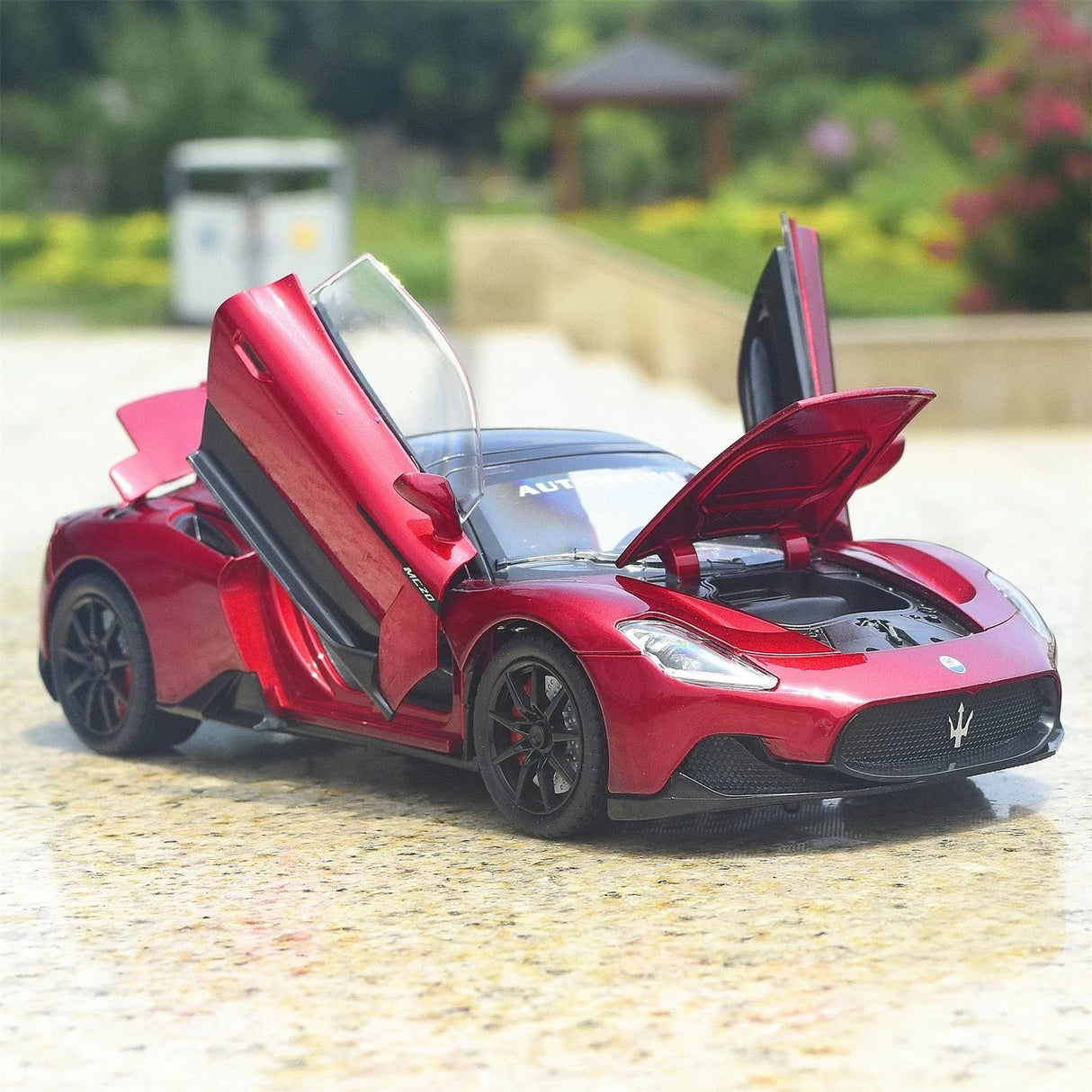 Maserati 2020 MC20 레드 1:24 – 다이캐스트 디스플레이 모델 다이캐스트