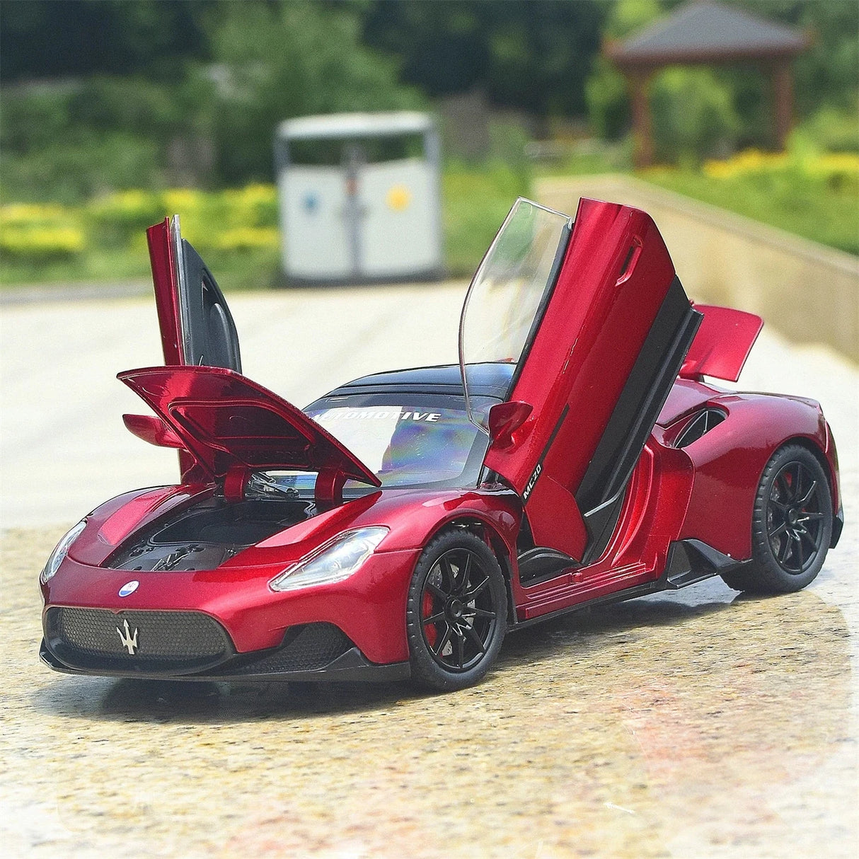 Maserati 2020 MC20 레드 1:24 – 다이캐스트 디스플레이 모델 다이캐스트