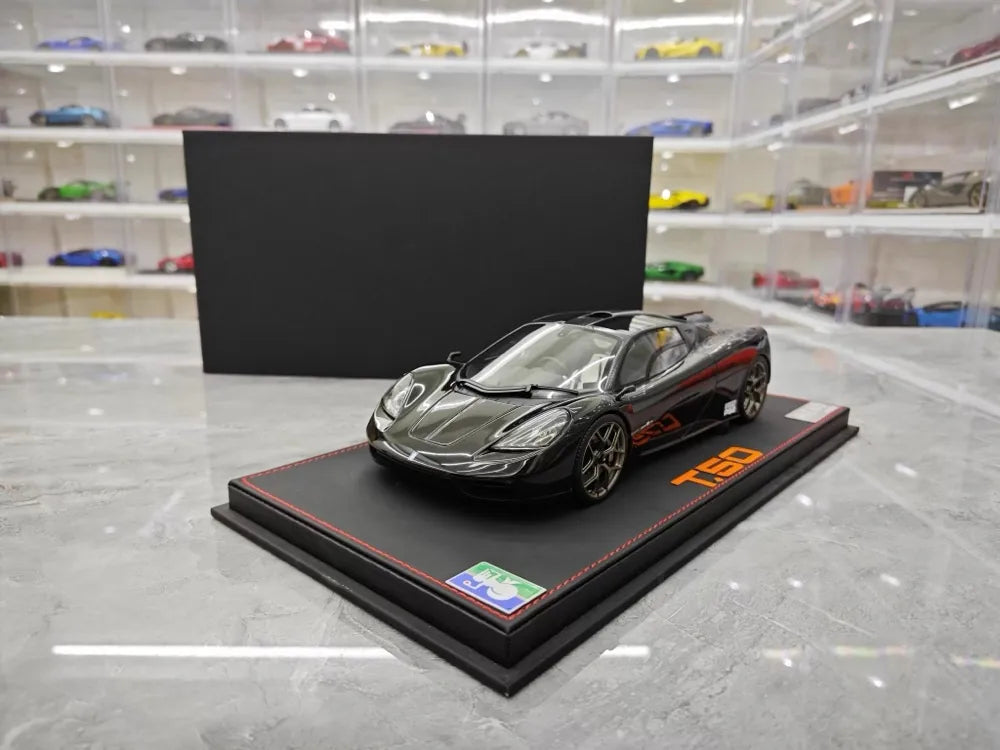 Meko Gordon Murray 2020 Automotive T50 Black 1:18 – Collectible Resin Model Resin