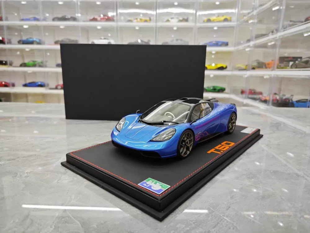 Meko Gordon Murray 2020 Automotive T50 Blue 1:18 – Collectible Resin Model Resin