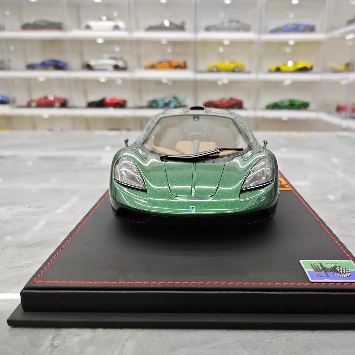 Meko Gordon Murray 2020 Automotive T50 Green 1:18 – Collectible Resin Model Resin