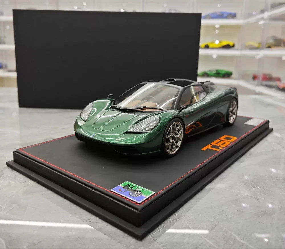 Meko Gordon Murray 2020 Automotive T50 Green 1:18 – Collectible Resin Model Resin