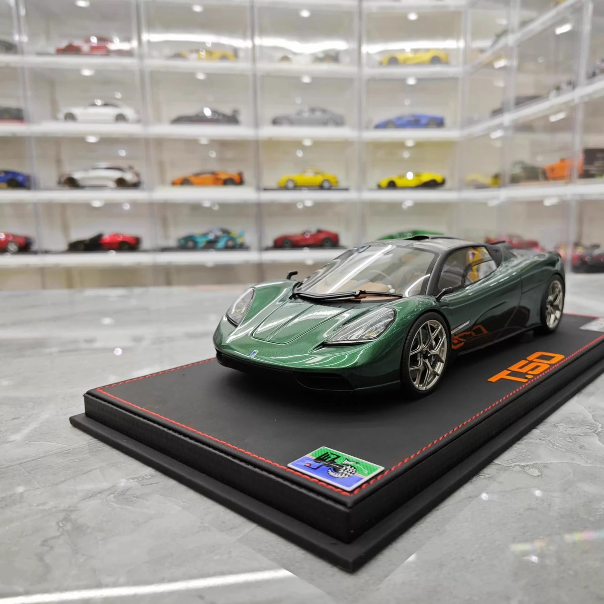 Meko Gordon Murray 2020 Automotive T50 Green 1:18 – Collectible Resin Model Resin