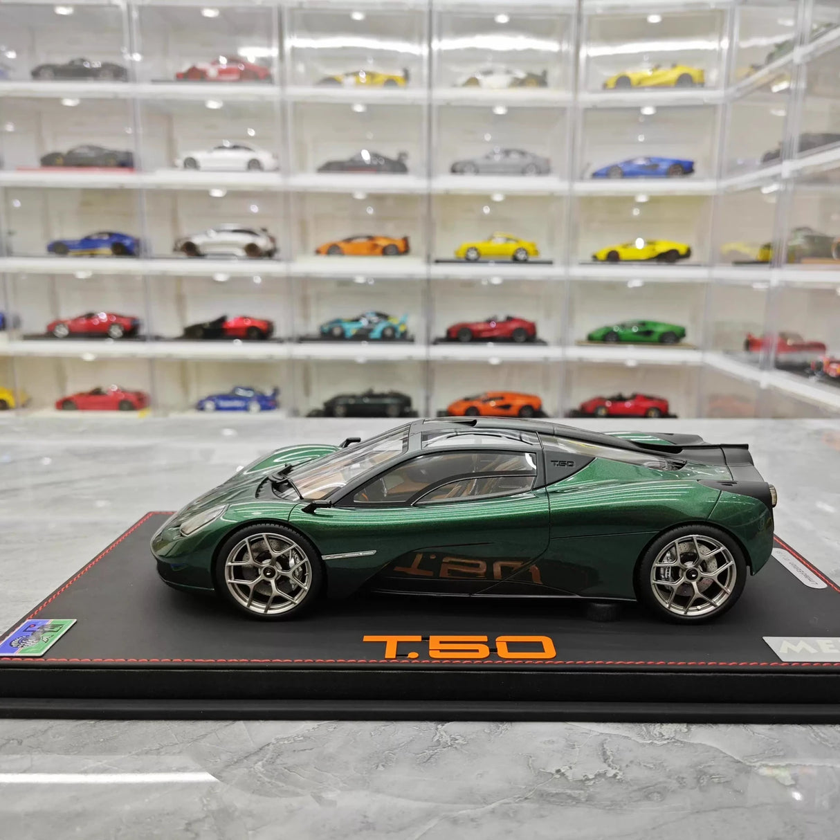 Meko Gordon Murray 2020 Automotive T50 Green 1:18 – Collectible Resin Model Resin