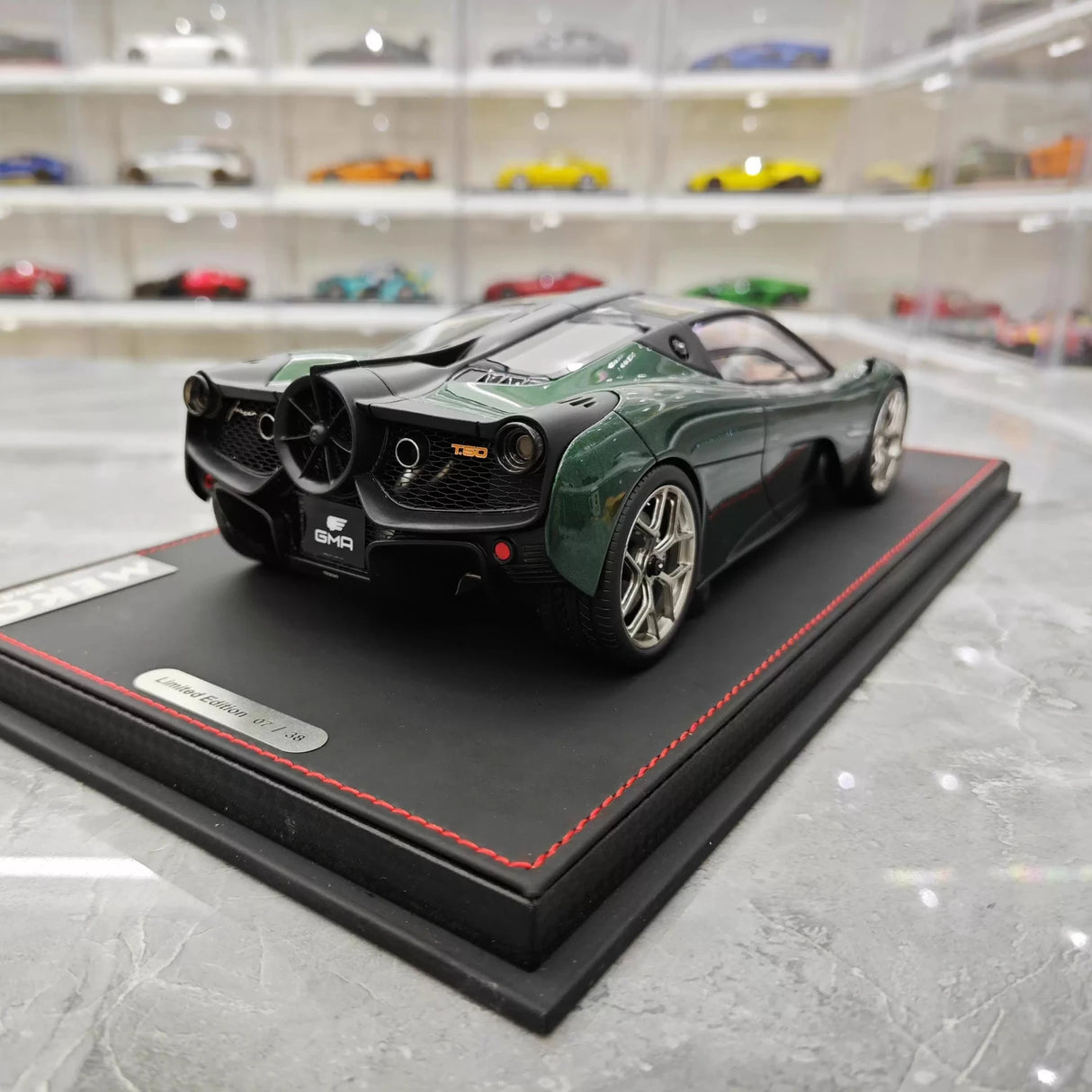 Meko Gordon Murray 2020 Automotive T50 Green 1:18 – Collectible Resin Model Resin