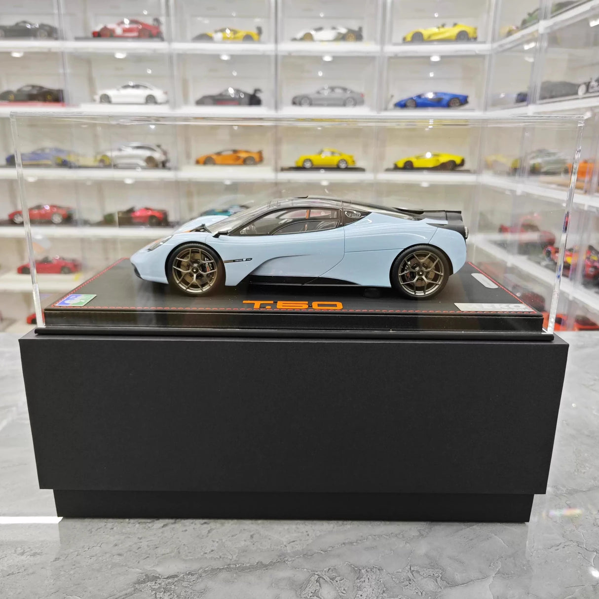 Meko Gordon Murray 2020 Automotive T50 Gulf 1:18 – Collectible Resin Model Resin