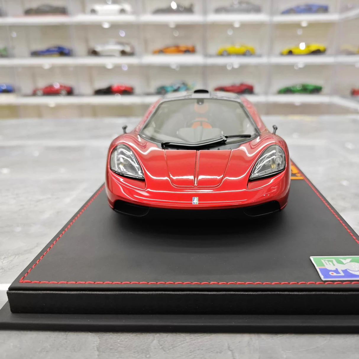 Meko Gordon Murray 2020 Automotive T50 Red 1:18 – Collectible Resin Model Resin