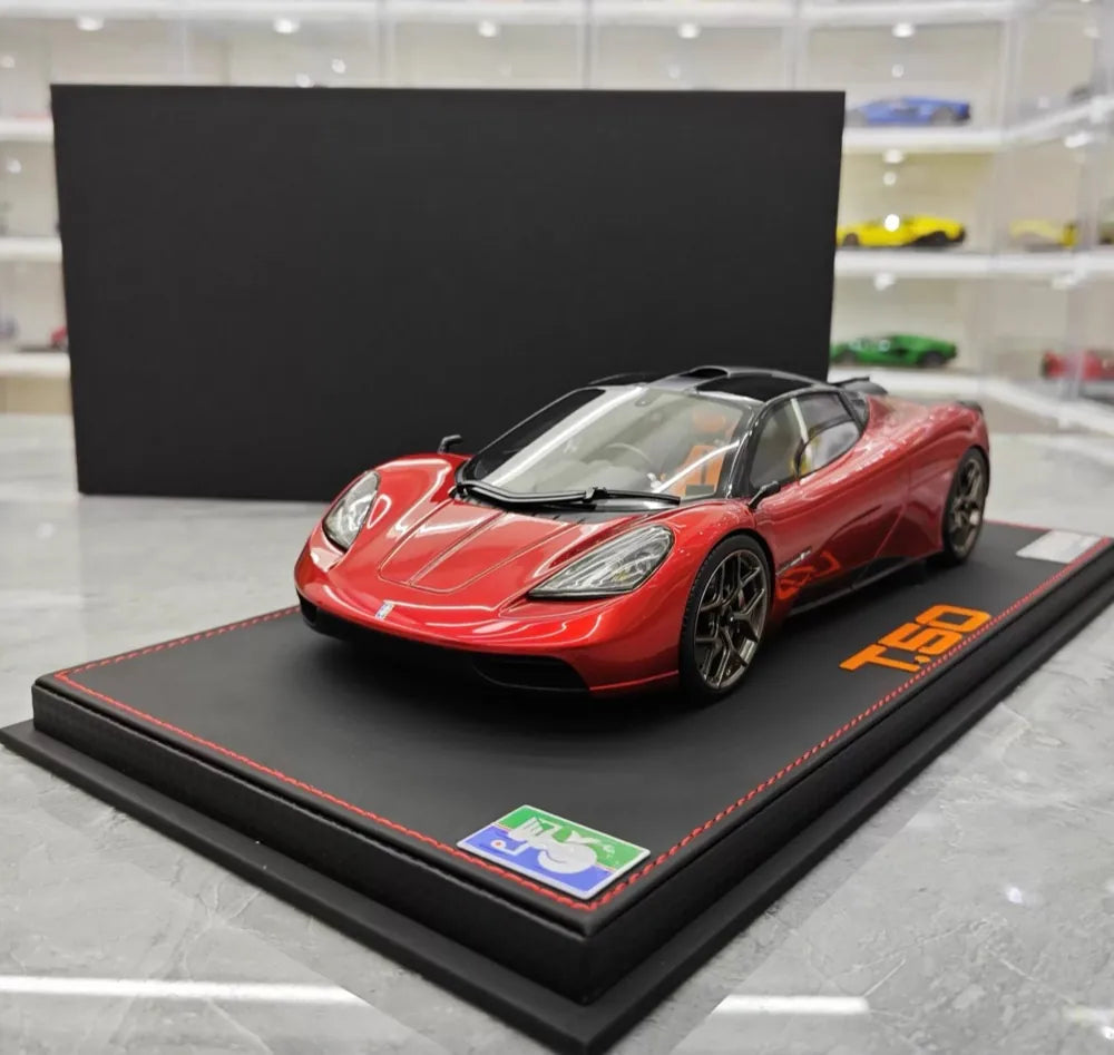 Meko Gordon Murray 2020 Automotive T50 Red 1:18 – Collectible Resin Model Resin