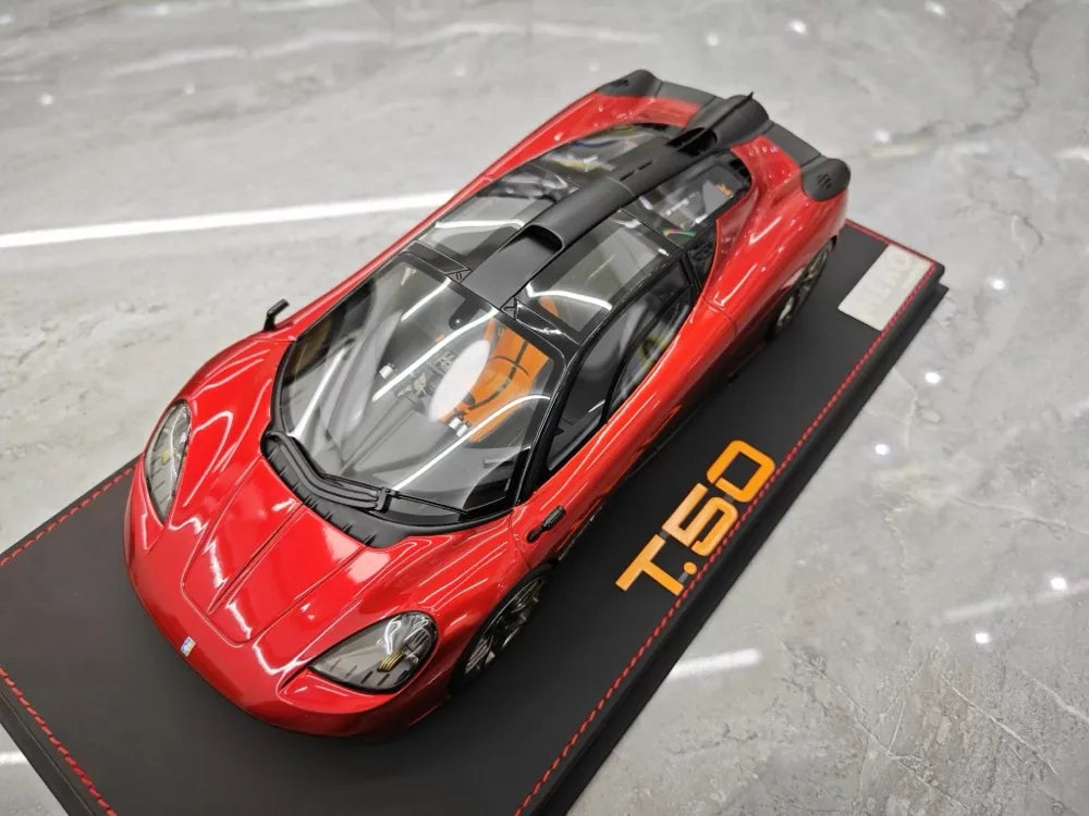 Meko Gordon Murray 2020 Automotive T50 Red 1:18 – Collectible Resin Model Resin