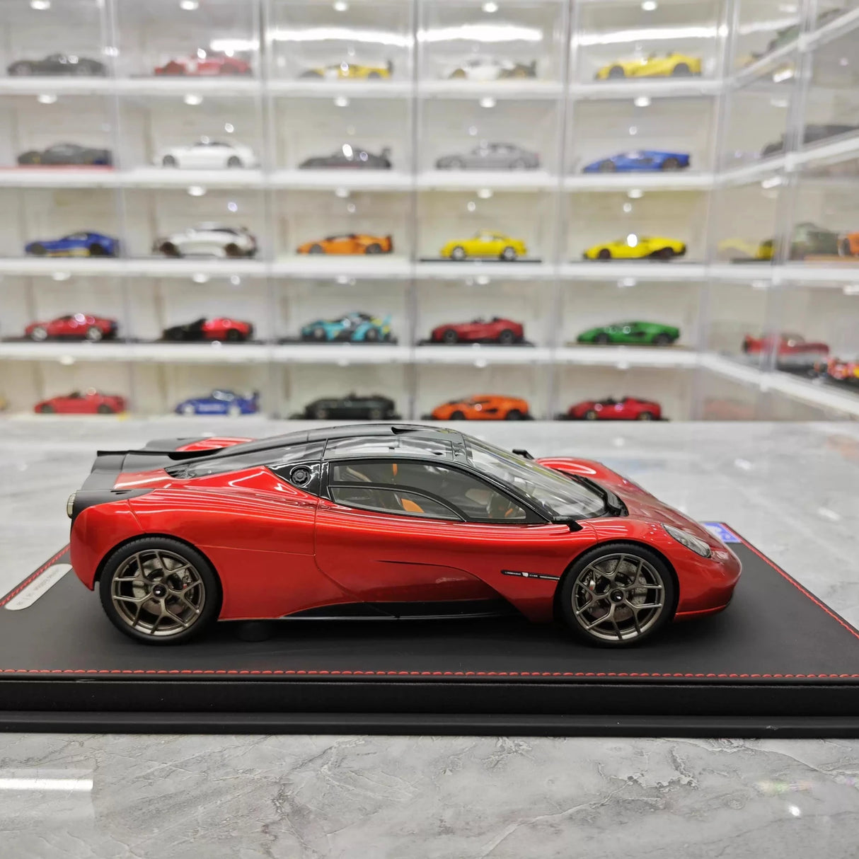 Meko Gordon Murray 2020 Automotive T50 Red 1:18 – Collectible Resin Model Resin