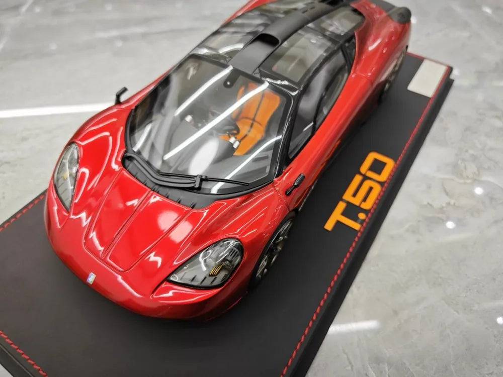 Meko Gordon Murray 2020 Automotive T50 Red 1:18 – Collectible Resin Model Resin