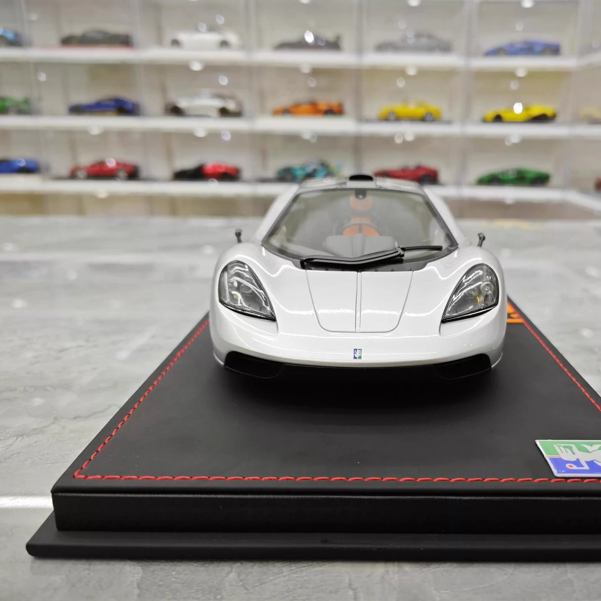 Meko Gordon Murray 2020 Automotive T50 Silver 1:18 – Collectible Resin Model Resin