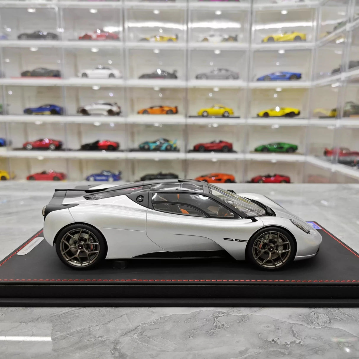 Meko Gordon Murray 2020 Automotive T50 Silver 1:18 – Collectible Resin Model Resin