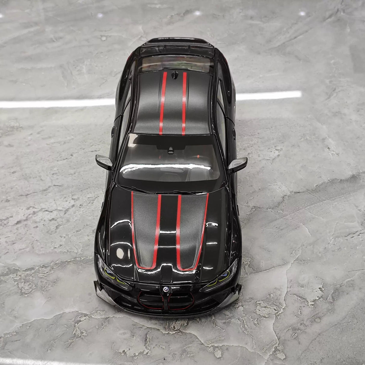 Minichamps BMW 2023 M4 CSL Black 1:18 – Collectible Resin Model Resin