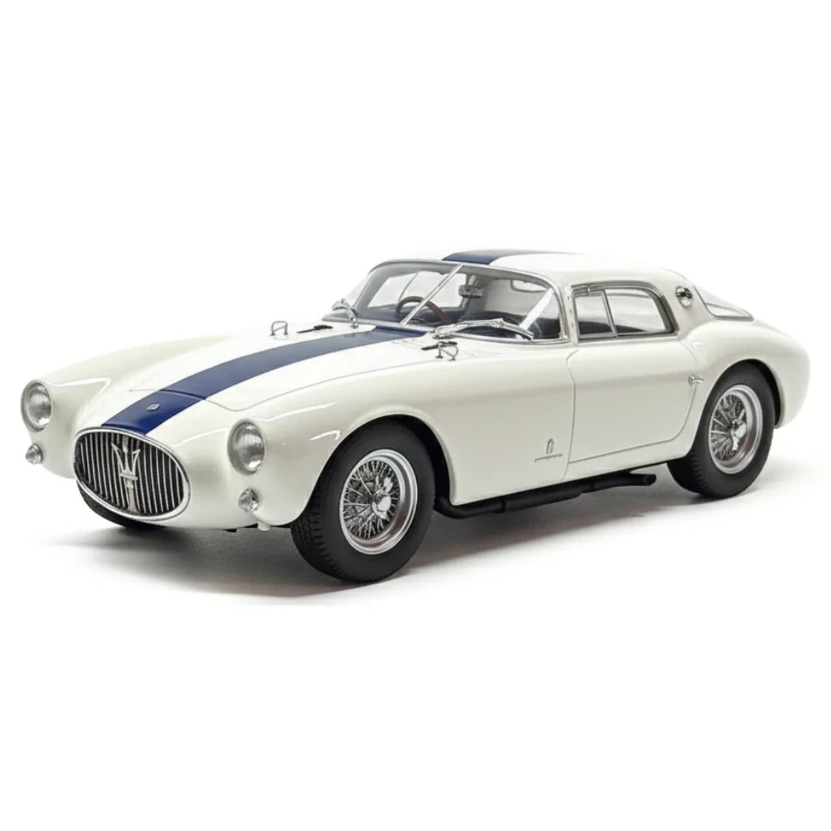 Minichamps Maserati 1953 A6GCS White 1:18 – Resina de Modelo de Resina de Coleção