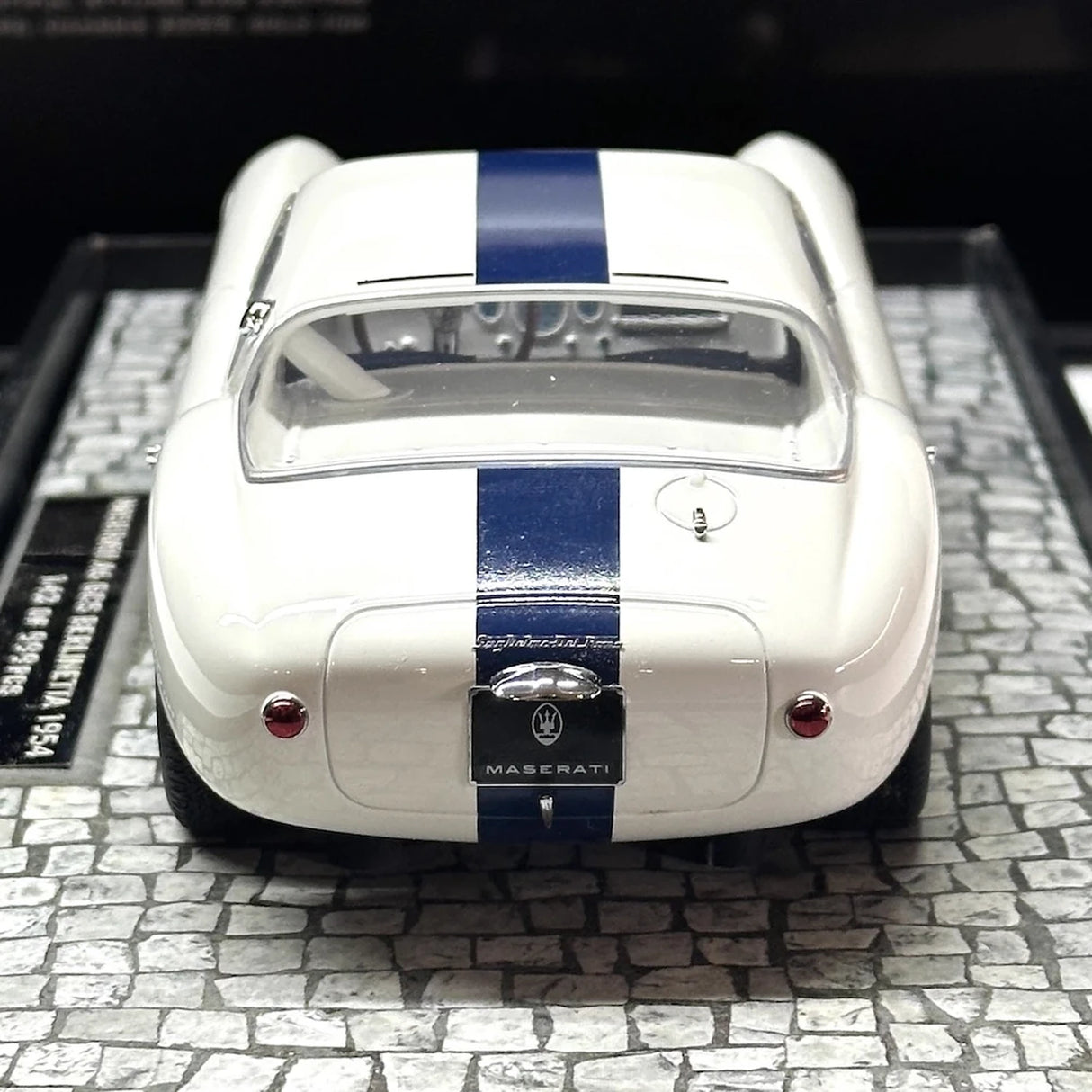 Minichamps Maserati 1953 A6GCS White 1:18 – Resina de Modelo de Resina de Coleção