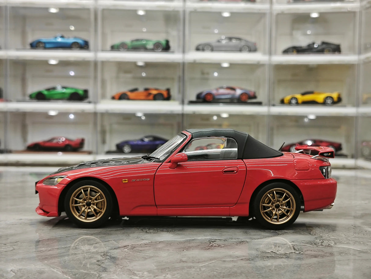MotorHelix Honda 2005 S2000 AP2 MUGEN neue Formula Red 1:18 – Sammelobjekte aus Druckguss