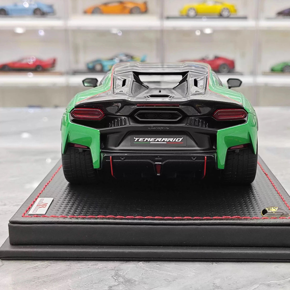MR Collection Lamborghini 2024 Temerario AP Green 1:18 – Collectible Resin Model Resin