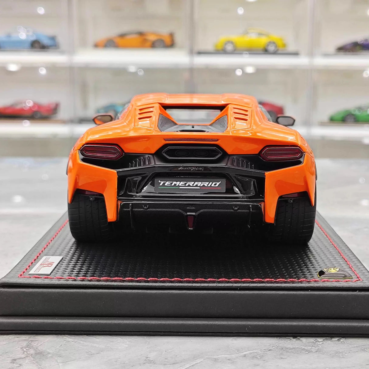 MR Collection Lamborghini 2024 Temerario AP Orange 1:18 – Collectible Resin Model Resin