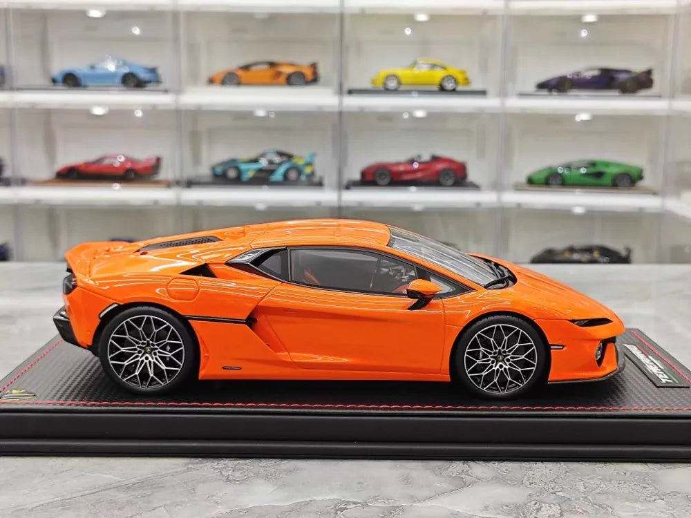 MR Collection Lamborghini 2024 Temerario AP Orange 1:18 – Collectible Resin Model Resin