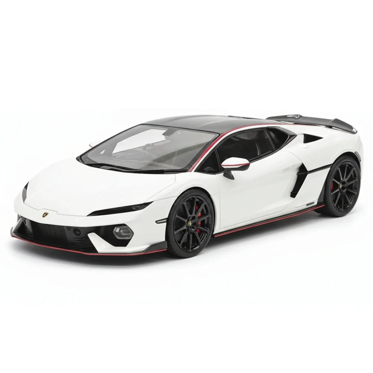 MR Kolekcja Lamborghini 2024 Temerario AP White 1:18 – kolekcjonerska żywica modelowa żywica (MR Collection)