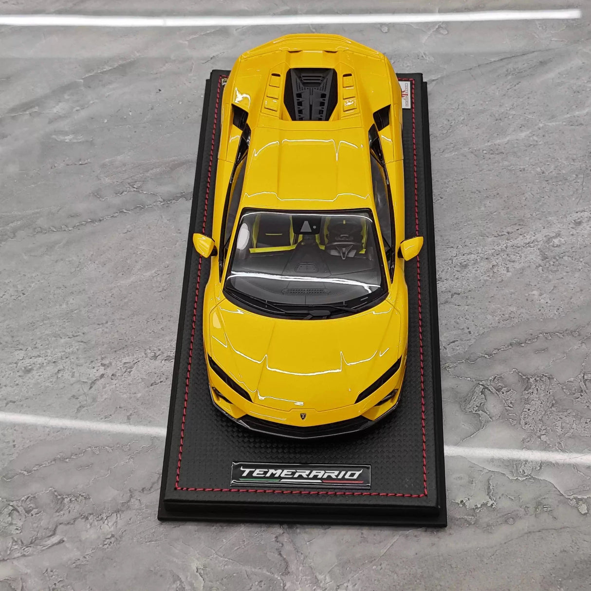 MR Collection Lamborghini 2024 Temerario AP Yellow 1:18 – Collectible Resin Model Resin