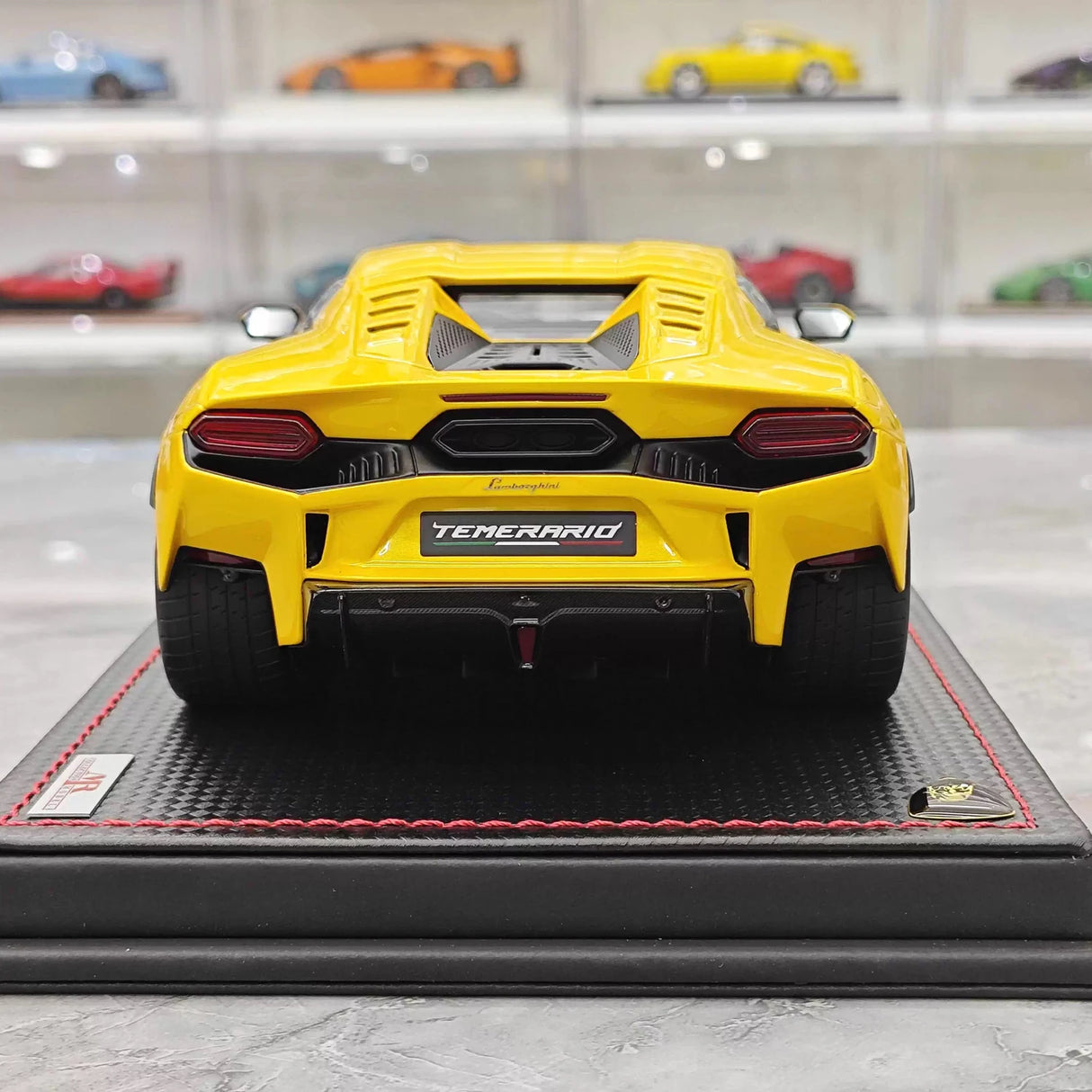 MR Collection Lamborghini 2024 Temerario AP Yellow 1:18 – Collectible Resin Model Resin