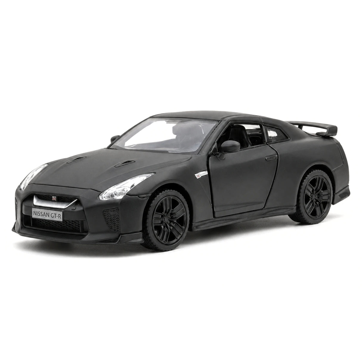 Nissan 2007 GT-R R35 Matte أسود 1:36 – نموذج عرض معدني مصبوب
