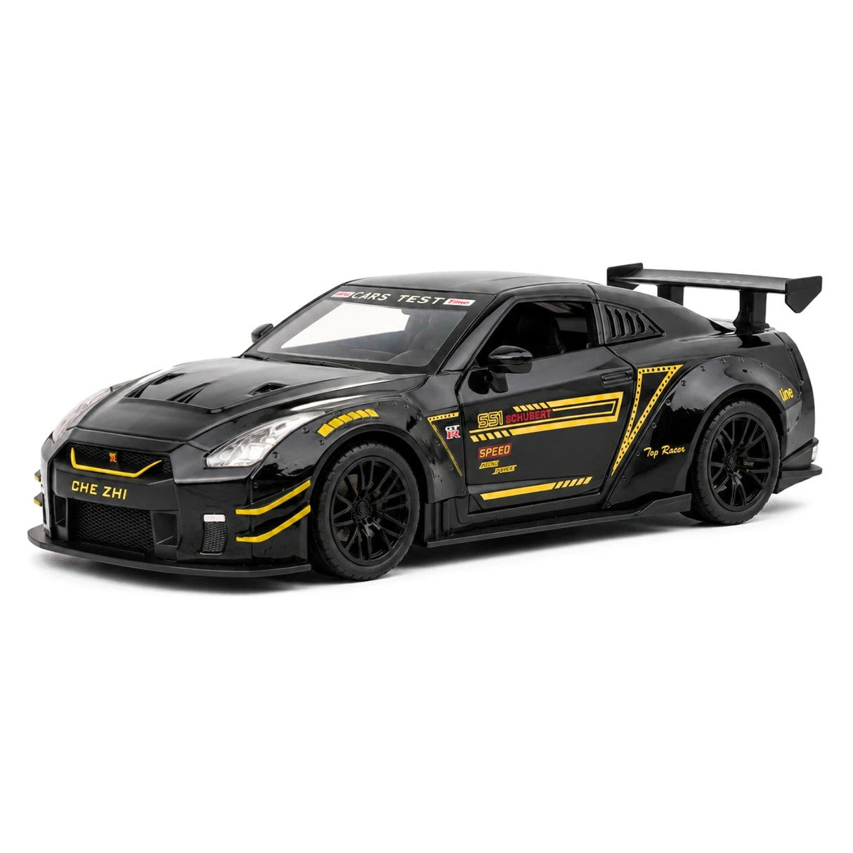 Nissan 2017 GT-R R35 zwart 1:24 – diecast displaymodel
