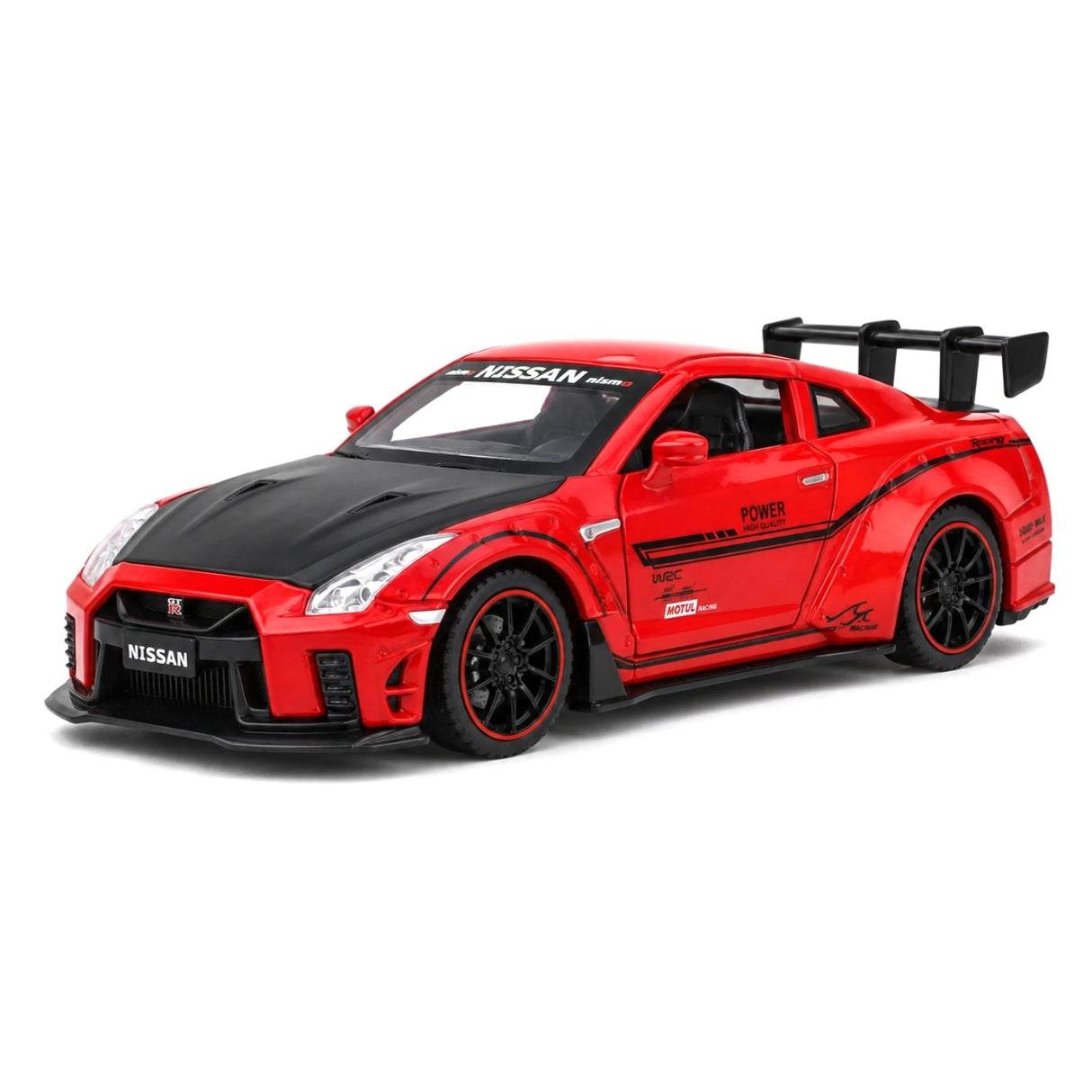 Nissan 2017 GT-R R35 Nismo röd 1:32 – pressgjuten visningsmodell