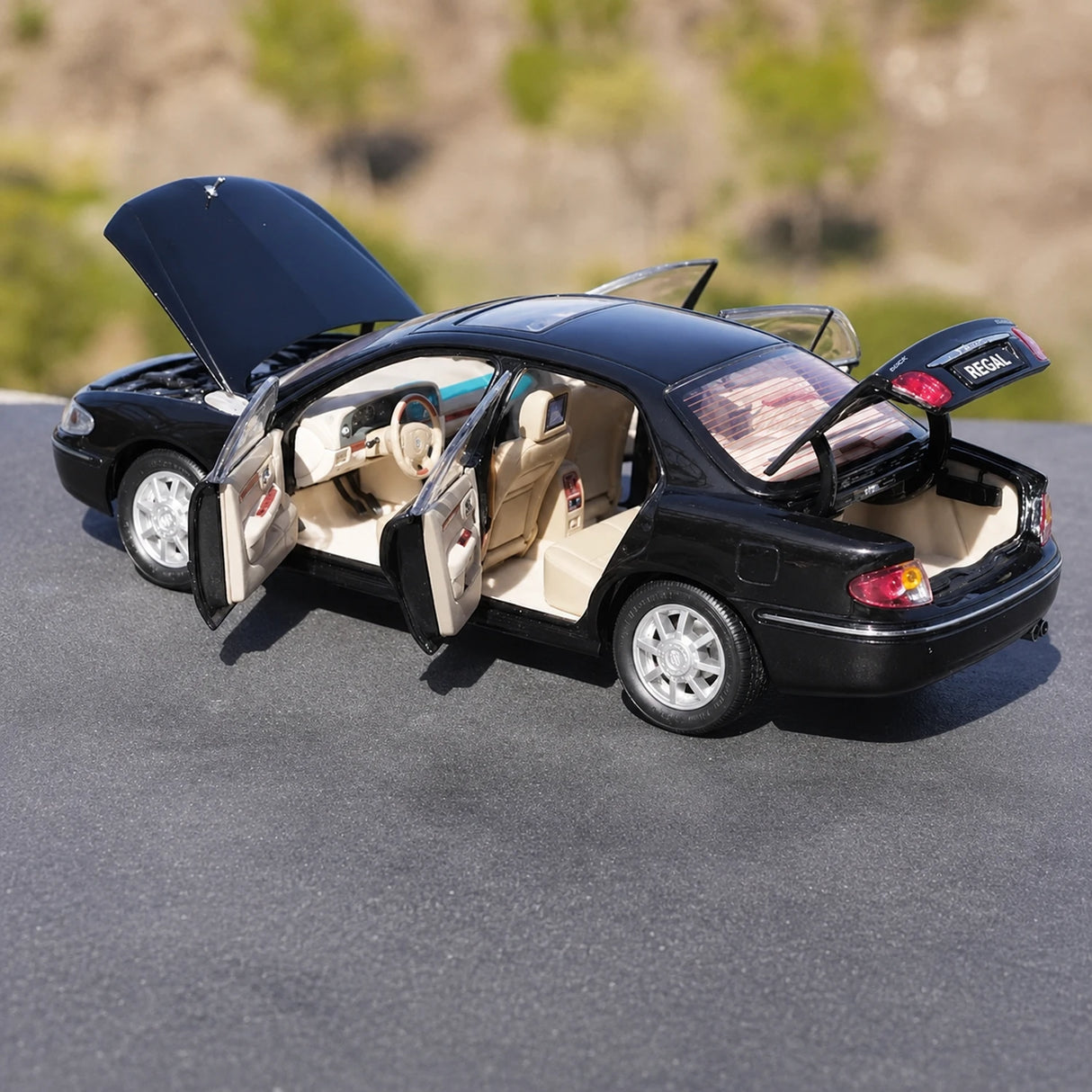 OEM Buick 1997 Regal Black 1:18 – Collectible Diecast Model Die-Cast