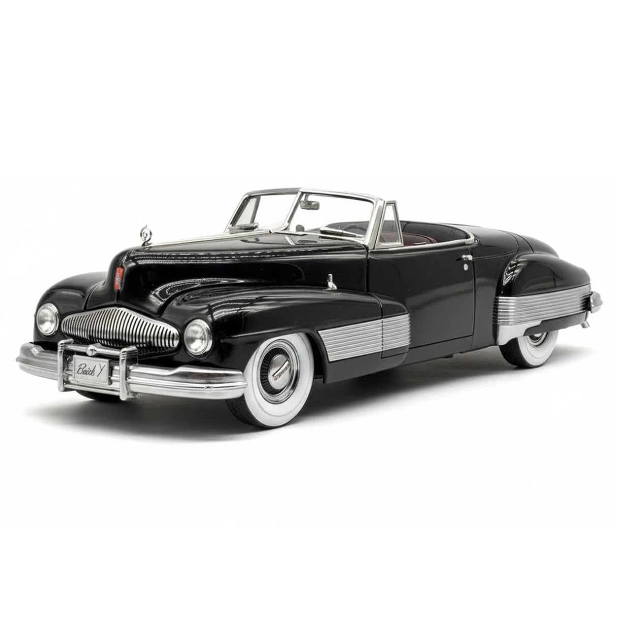 SunStar Buick 1938 Y-Job Black 1:18 – Collectible Diecast Model Die-Cast