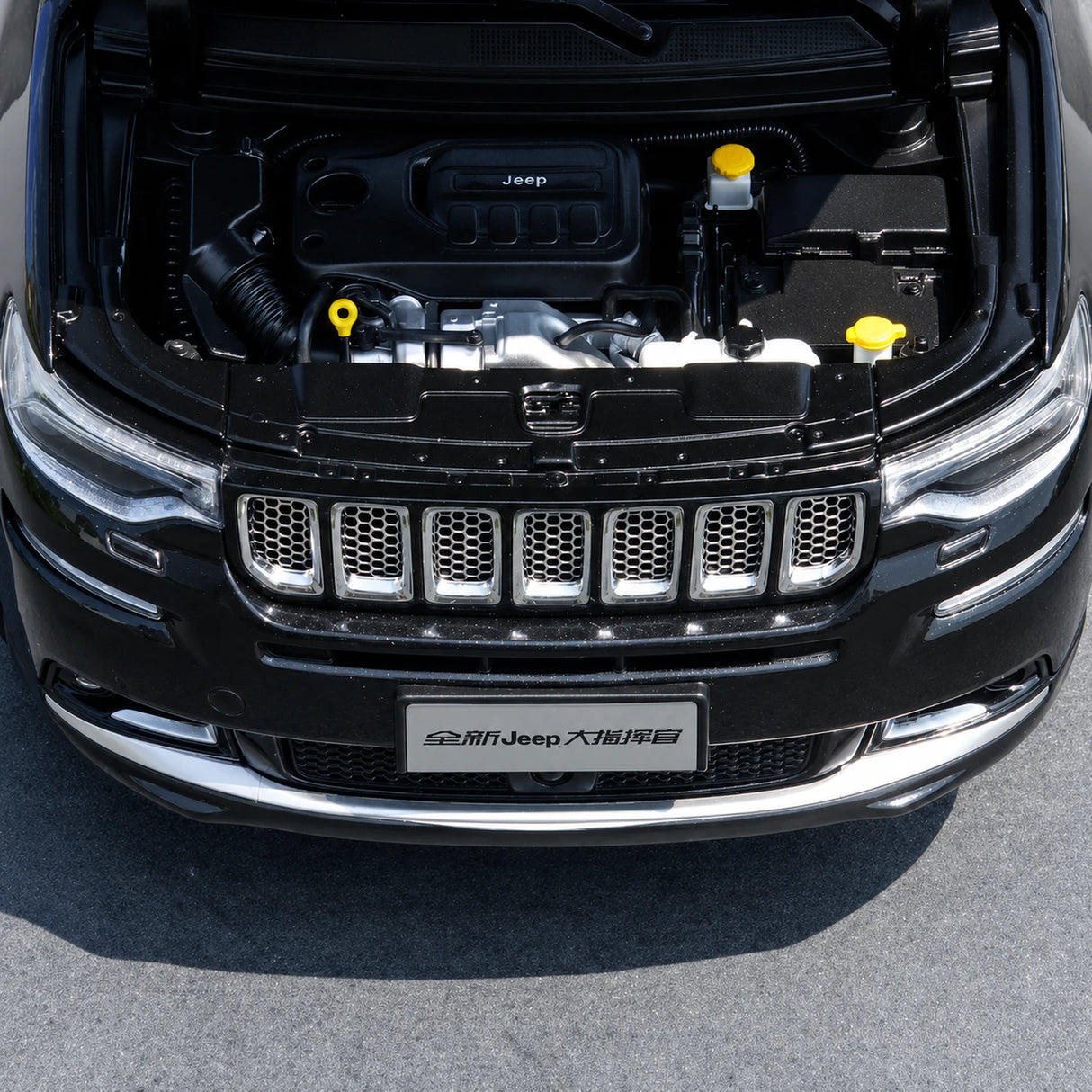 OEM Jeep 2018 Grand Commander Black 1:18 – kolekcjonerski model odlewany