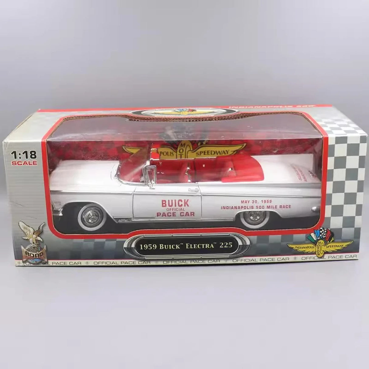 OEM Buick 1959 Electra 225 Pace Car White 1:18 – Collectible Diecast Model Die-Cast