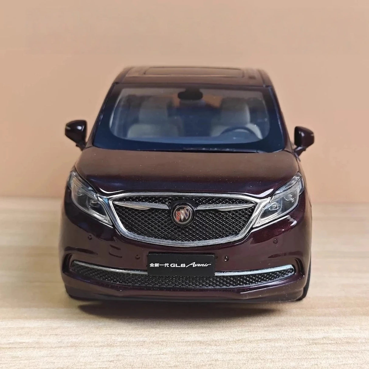 OEM Buick 2017 GL8 Avenir Wine 1:18 – Collectible Diecast Model Die-Cast