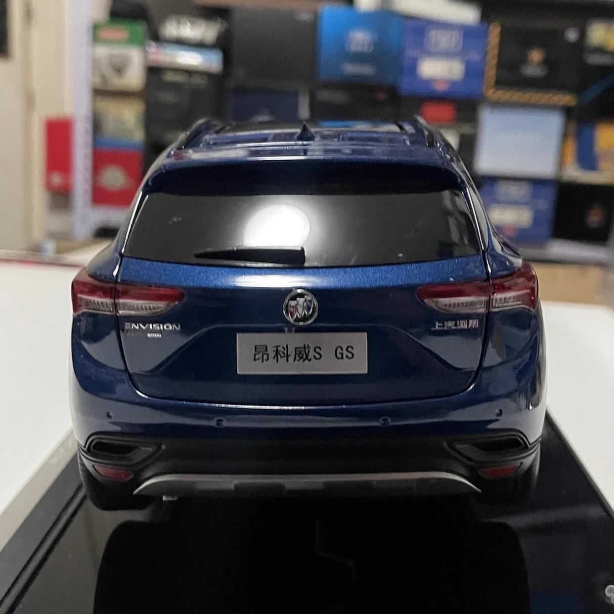 OEM Buick 2023 Envision S GS 652T Blue 1:18 – Collectible Diecast Model Die-Cast