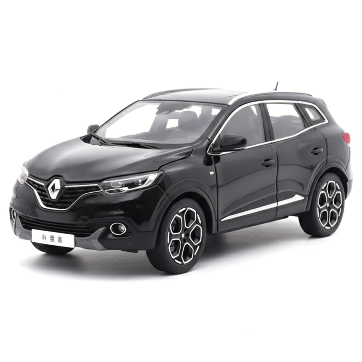 OEM Renault 2015 Kadjar Black 1:18 – Modelo de Metal Fundido de Coleção