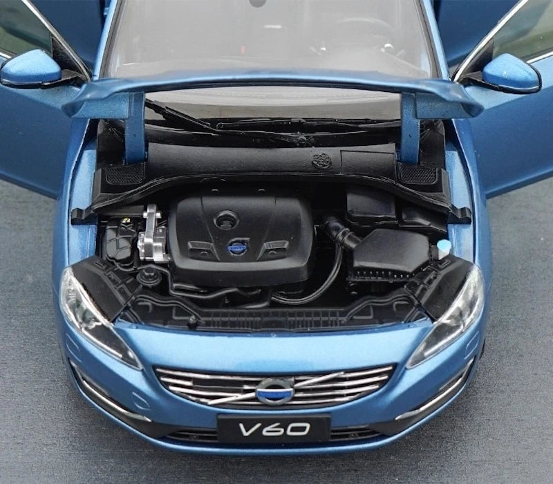 OEM Volvo 2014 V60 Blue 1:18 – Kolekcjonerski model odlewany
