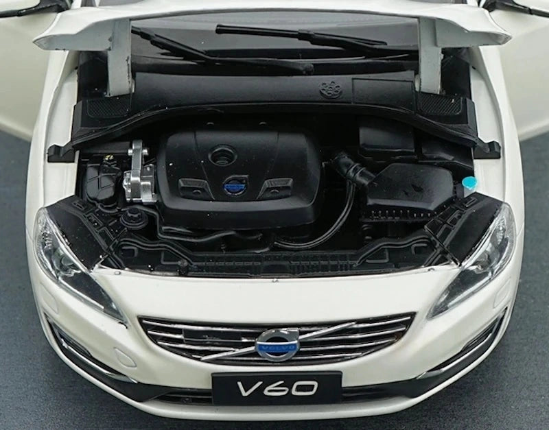 OEM Volvo 2014 V60 White 1:18 – Kolekcjonerski model odlewany