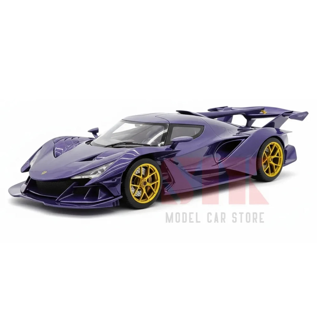 One Model Apollo 2021 IE Purple 1:18 – Resina de Modelo de Resina de Coleção